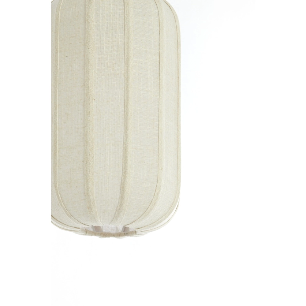 3L dining table pendant lamp Tufia linen cream Light & Living 8717807816735