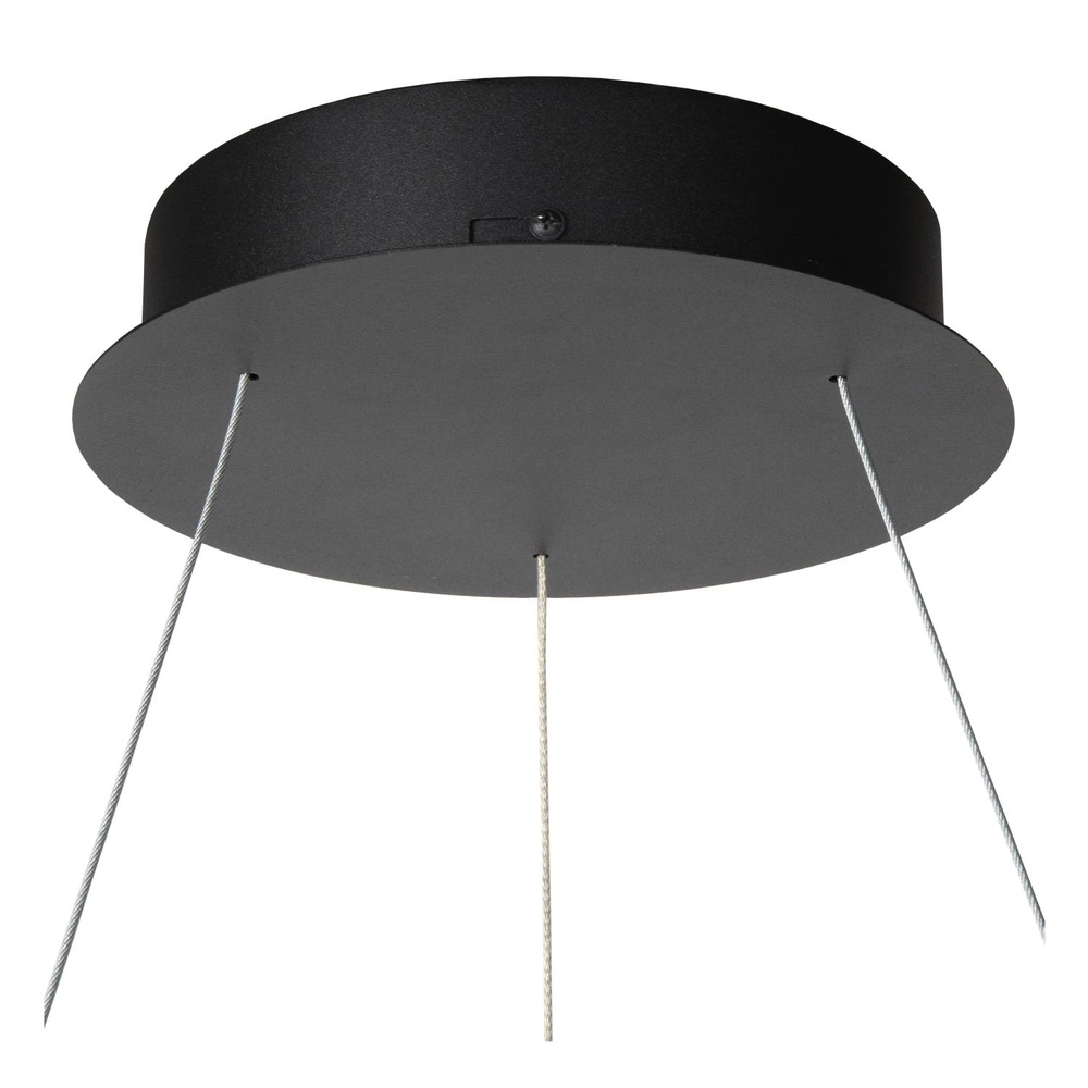 Pendant lamp Vidal Ø 58cm black Lucide 5411212460912