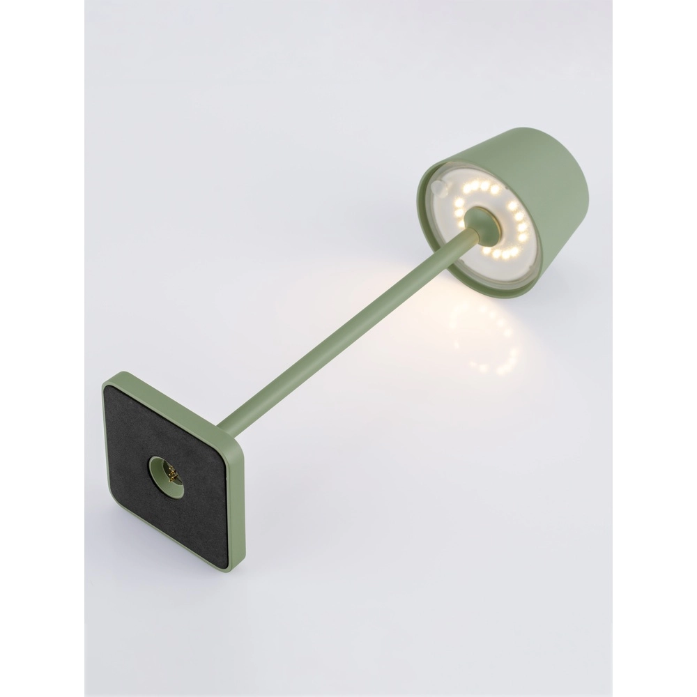 Rechargeable table lamp Deck olive Lyora 5212017449252
