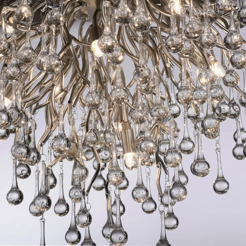 Chandelier Icicle metal 50cm Paul Neuhaus 4012248352090