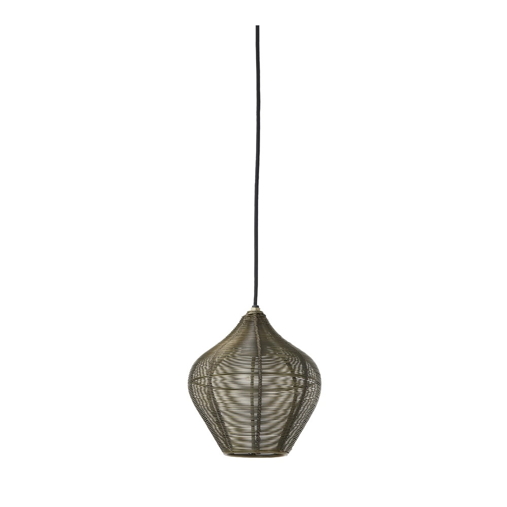Pendant lamp Alvaro bronze Ø 20cm Light & Living 8717807634087