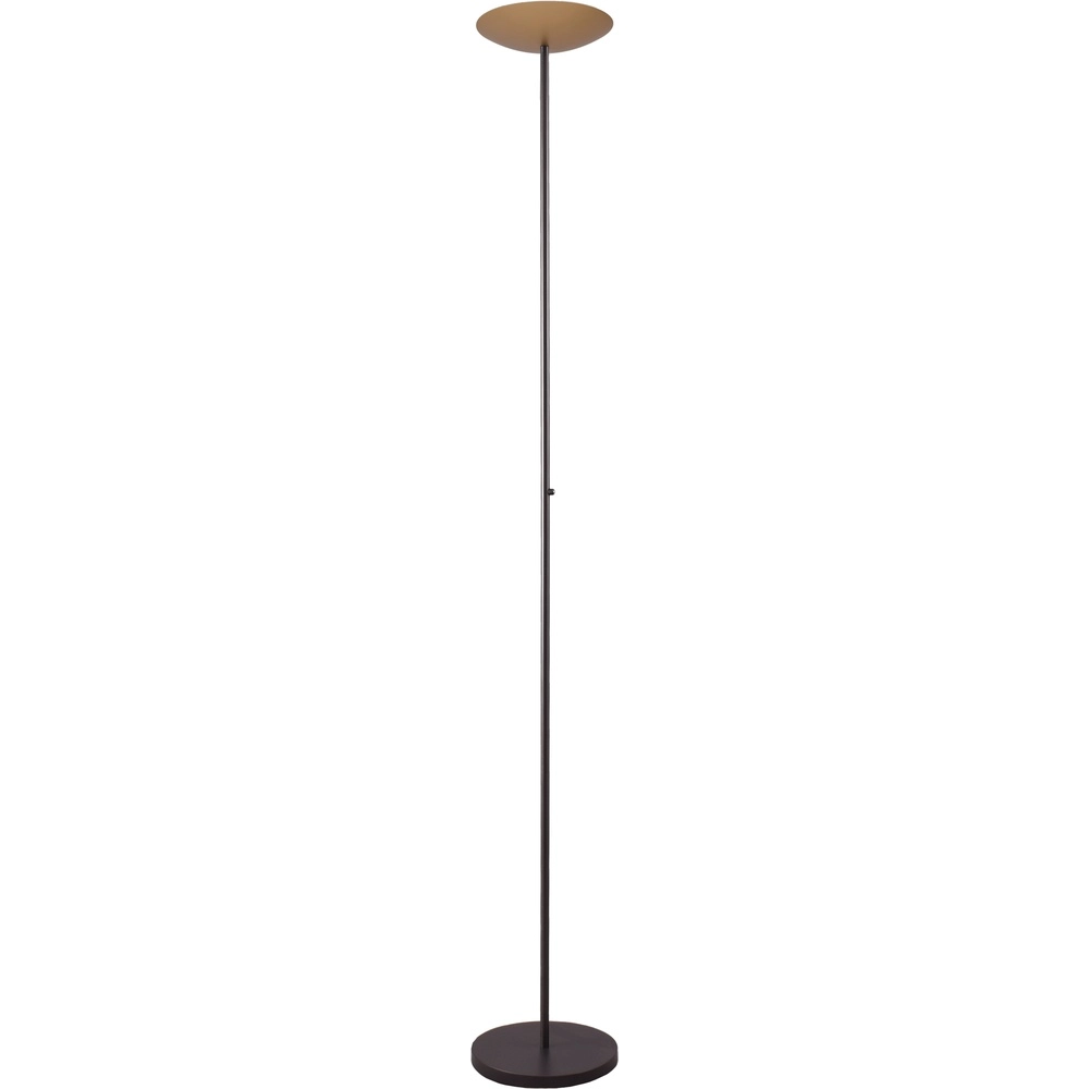 Design floor lamp Scala black with gold Ø 25cm