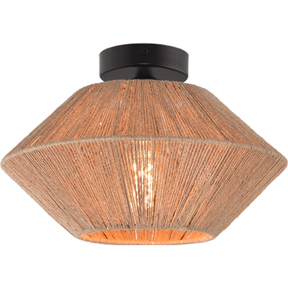 Japandi ceiling lamp Bicono Ø 35cm
