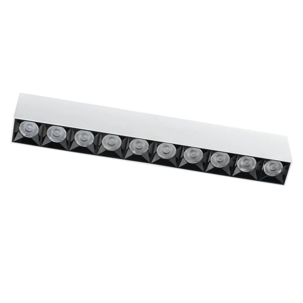 White surface-mounted spotlight Midi Led 10x1 LEDs - 3000K Lyora 5903139100502