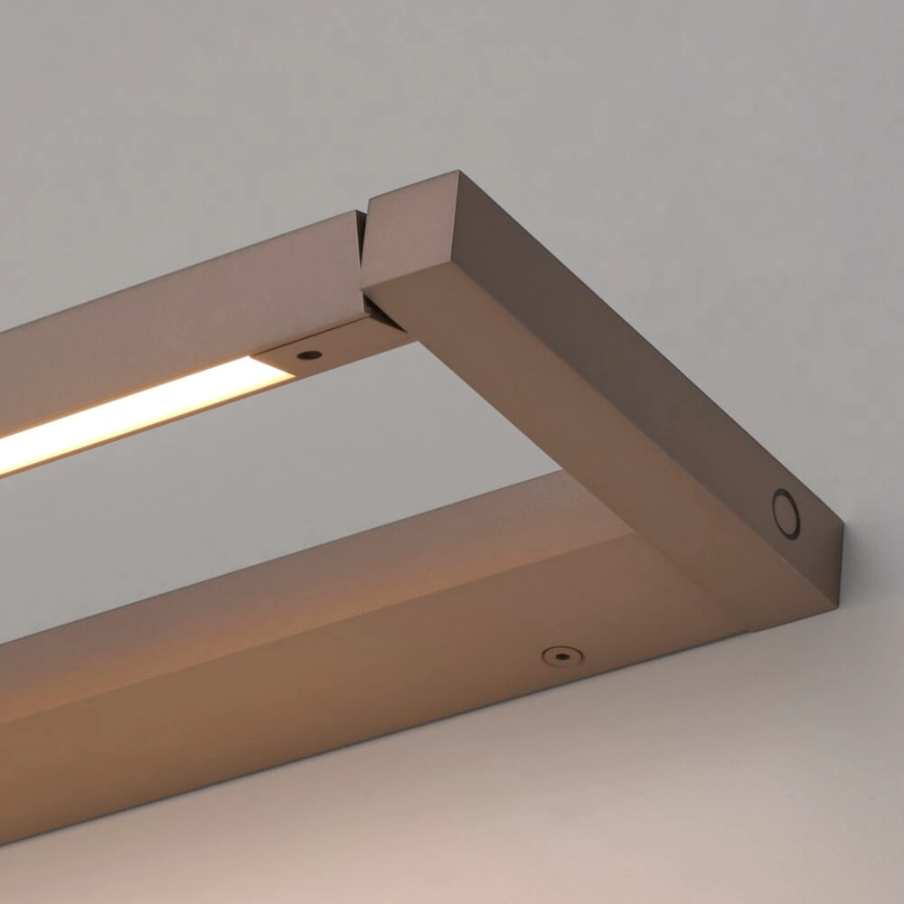 Sleek wall lamp Pure Puro bronze 50cm Paul Neuhaus 4012248384213