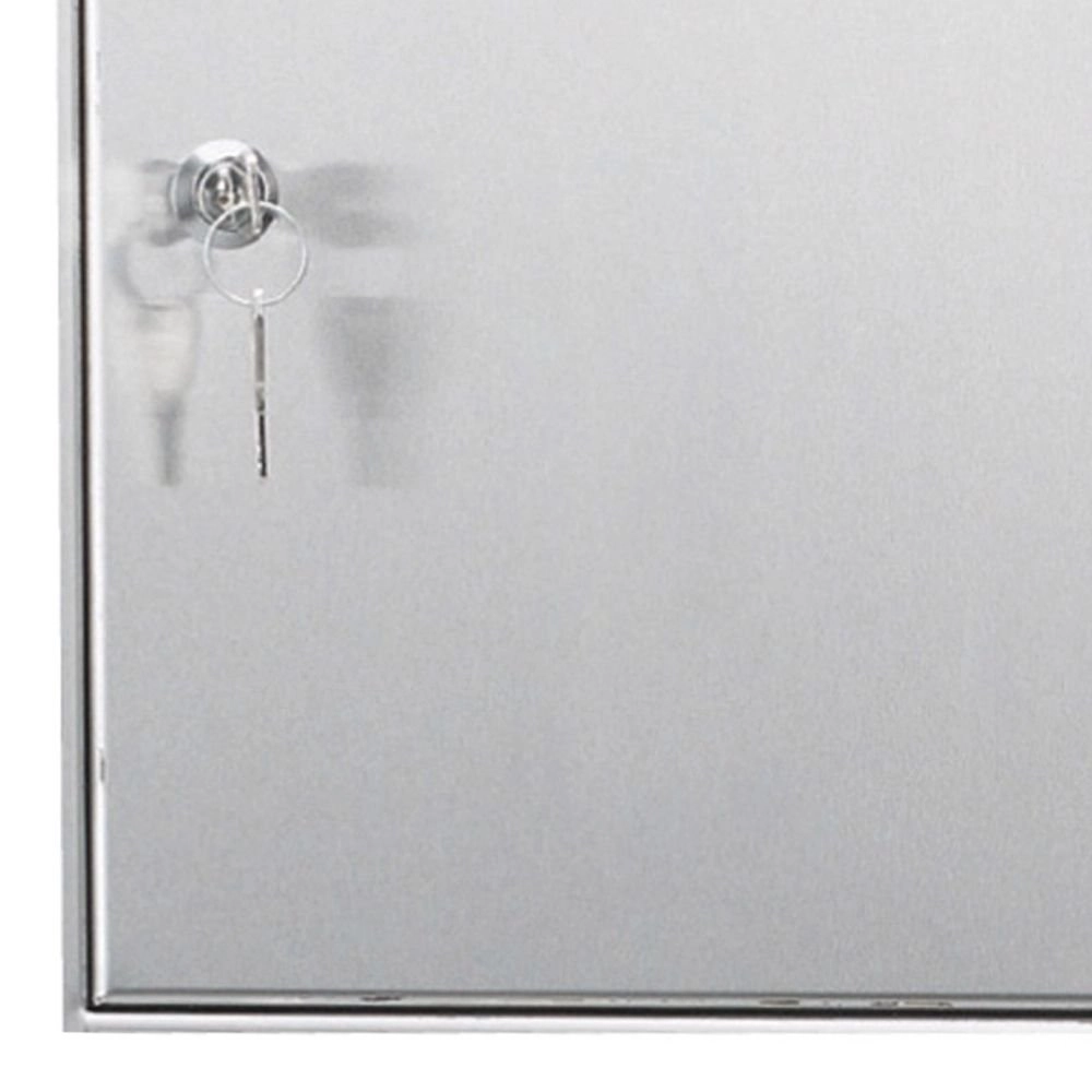 Mailbox door in Frame RVS KS Verlichting 8714732172509