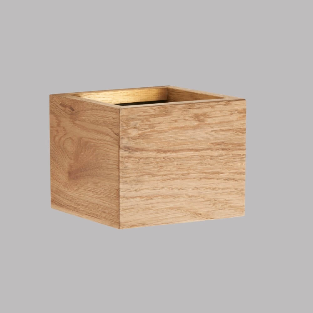 LED wall lamp Shine-Wood 12.5cm Fischer & Honsel 4003694305433