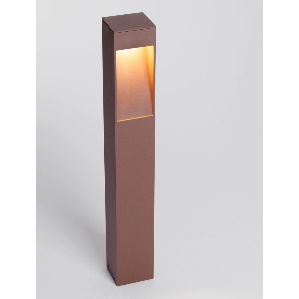 Garden lamp Maddi rust brown 60cm