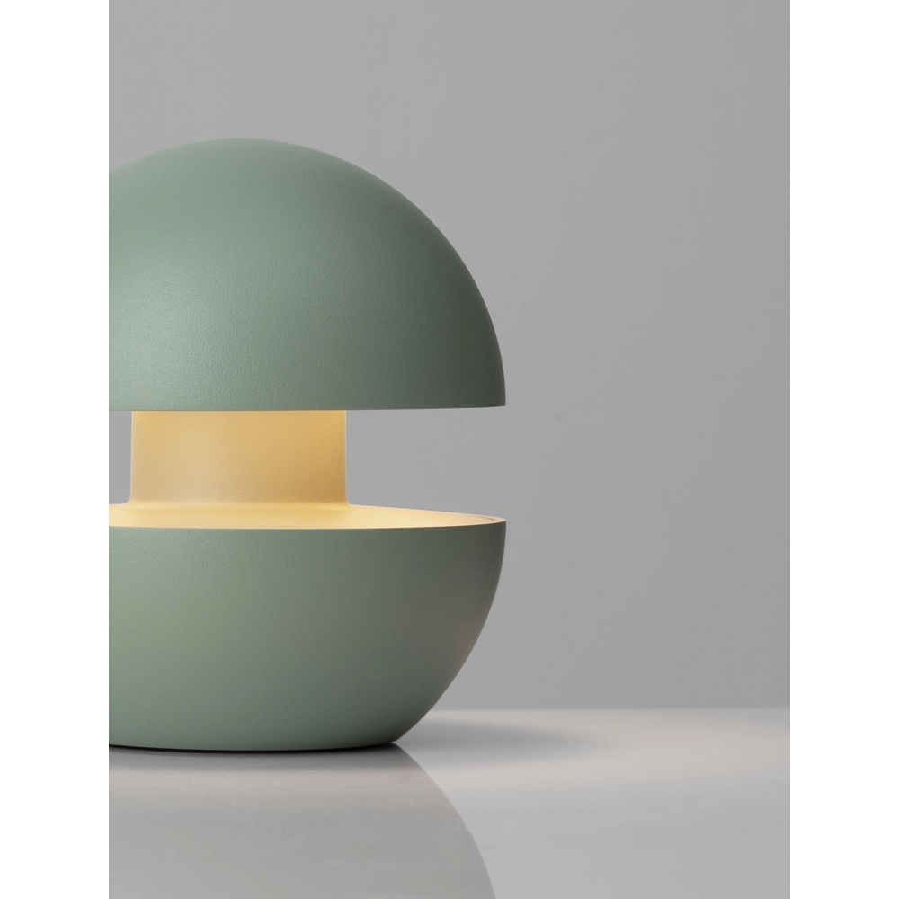 Table lamp Puk rechargeable green Lyora 5212017478542