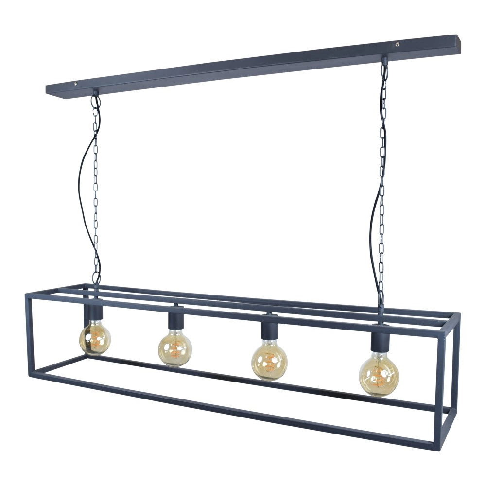 Pendant lamp Frame 4-light black Urban Interiors 8719325171815