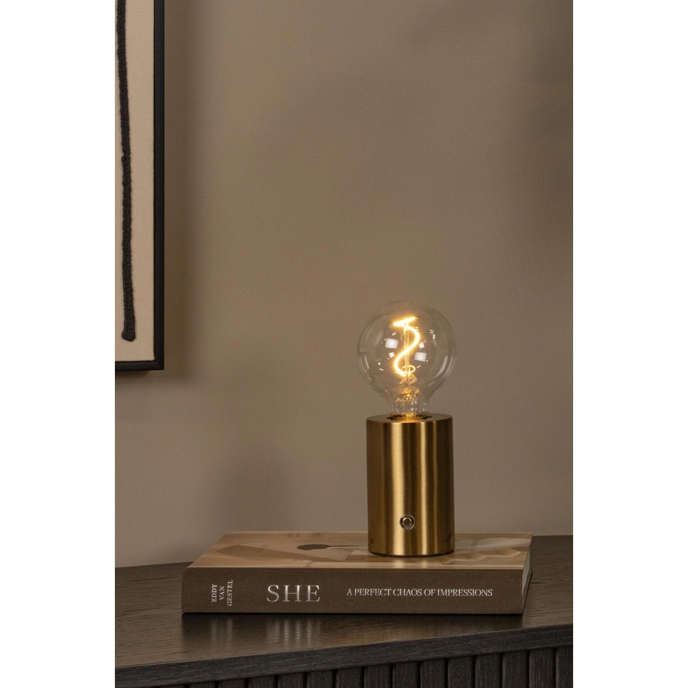 Rechargeable table lamp Vivo Gold Lucide 5411212520845