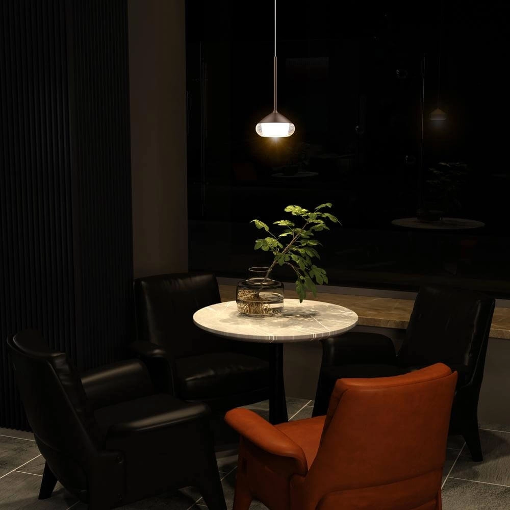 Design pendant lamp Phoenix bronze Ø 11.6cm Artdelight 8720701101081