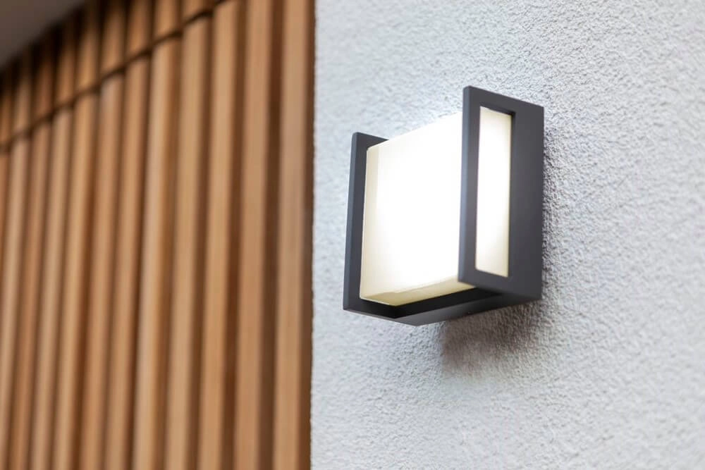 Design wall lamp Qubo anthracite Lutec 6939412015064