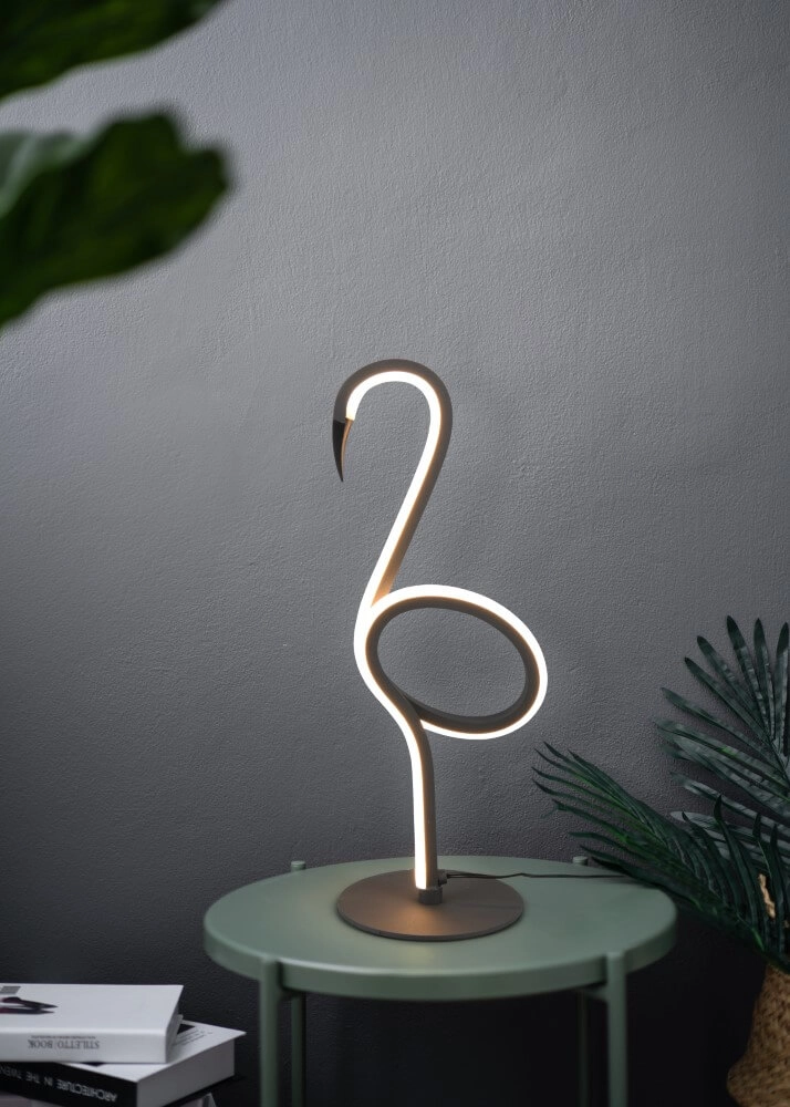 Black flamingo LED table lamp Ingo Trio 4017807613698
