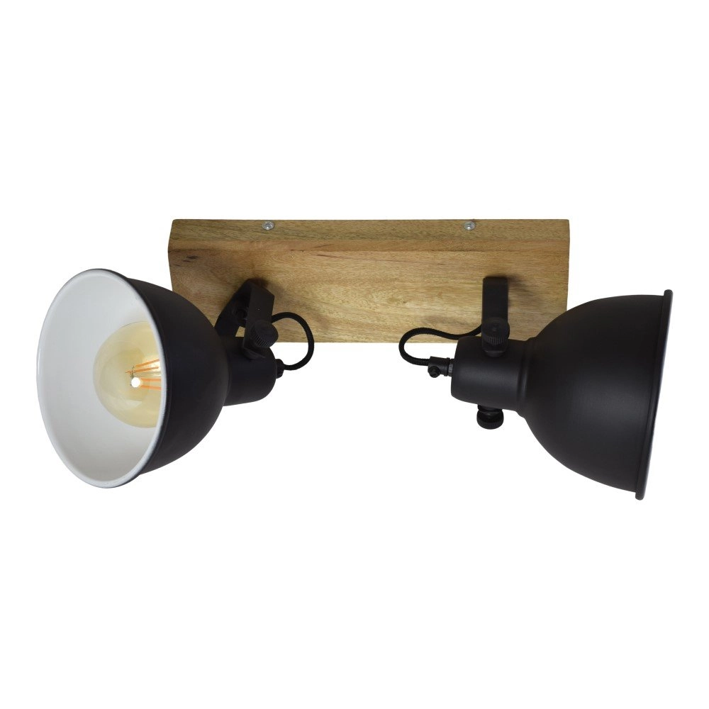 Ceiling spotlight Woody Double vintage black Urban Interiors 8719325467178