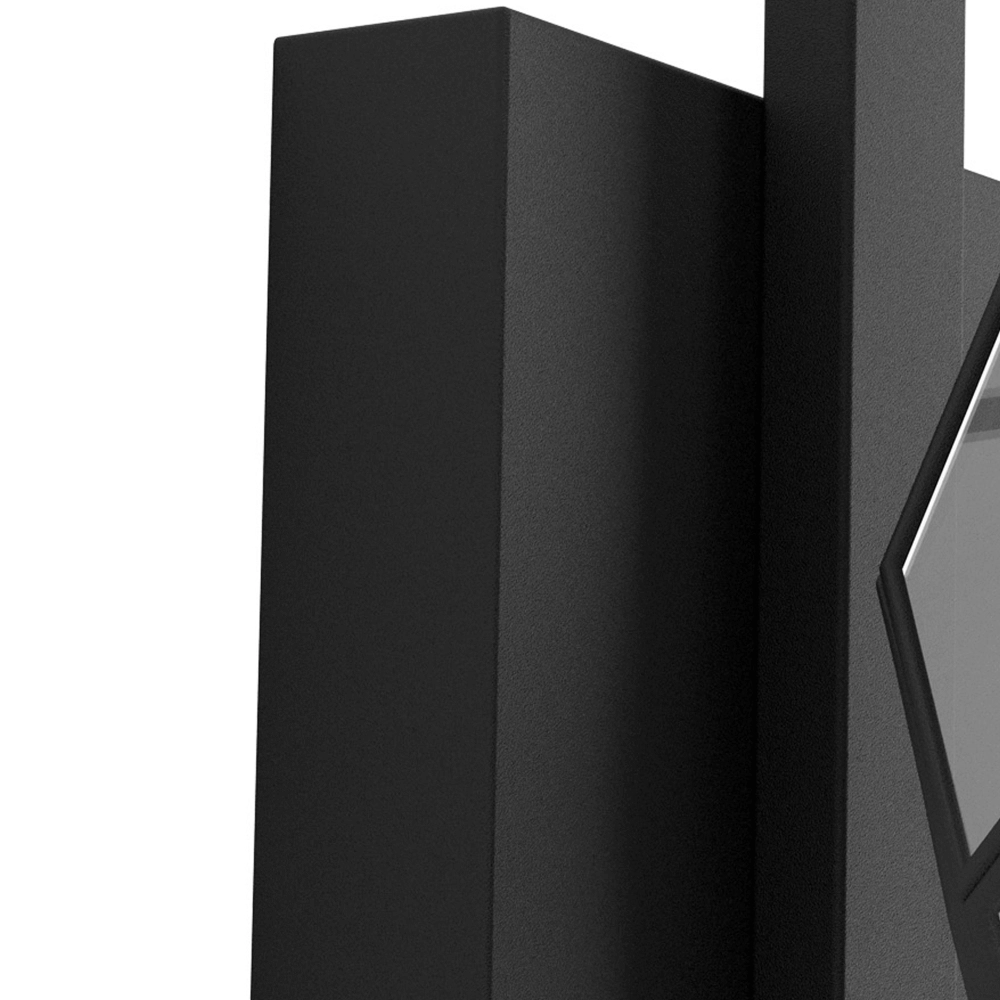 Wall lamp Mardyke black with glass Eglo 9002759436452