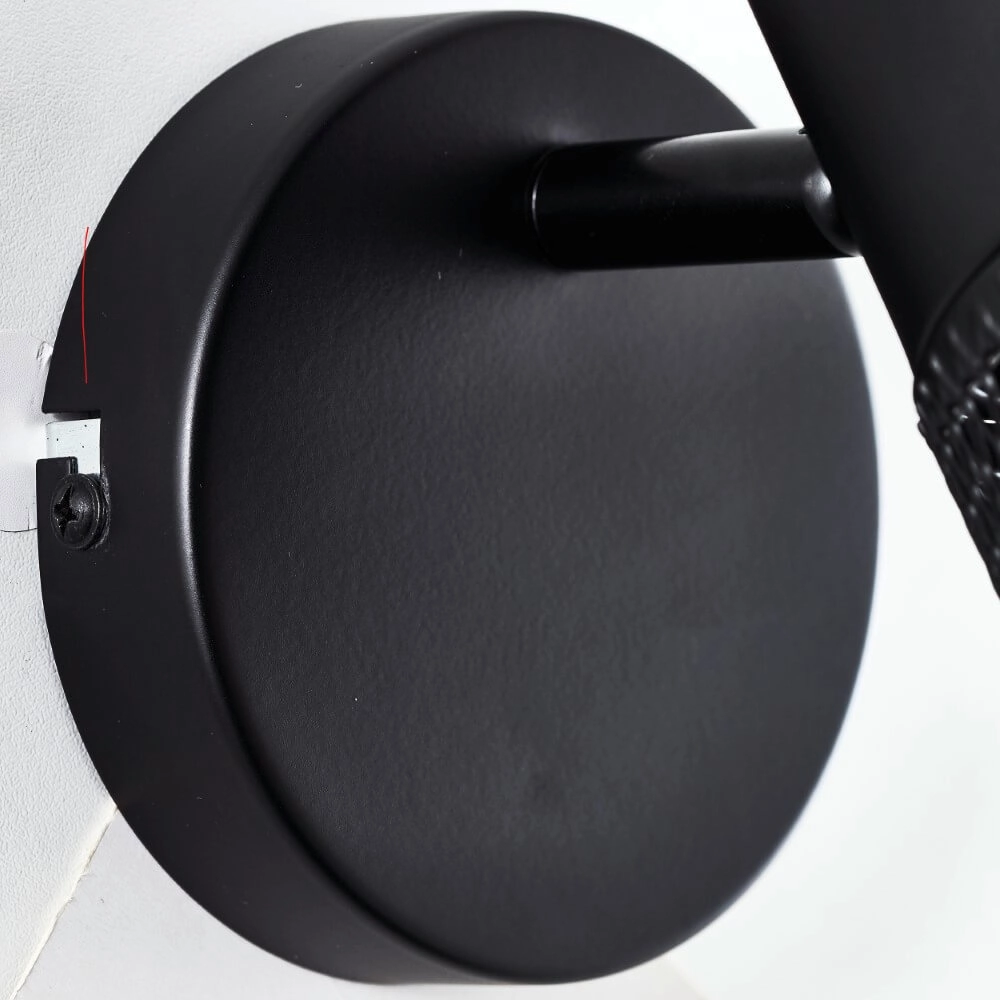 Black wall light Kamolo Brilliant 4004353409394