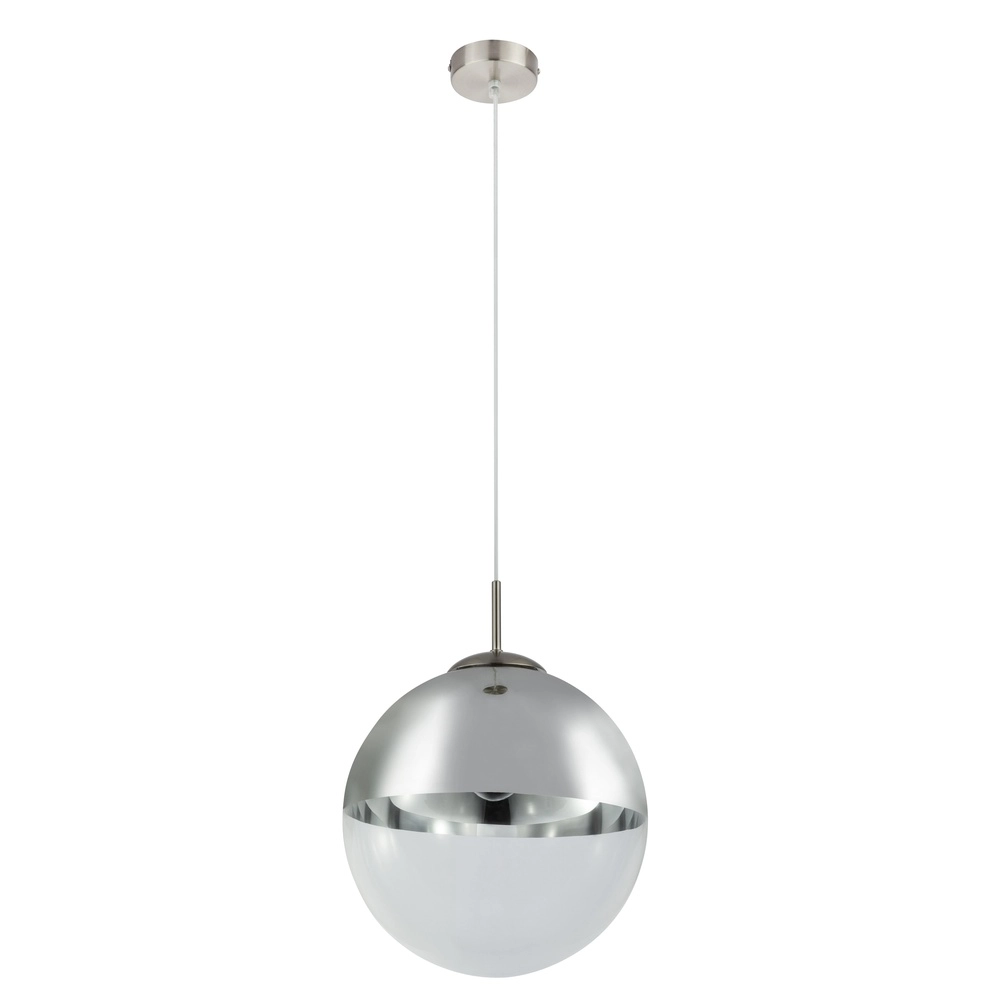 Pendant lamp Varus nickel Ø 30cm Globo 9007371377442