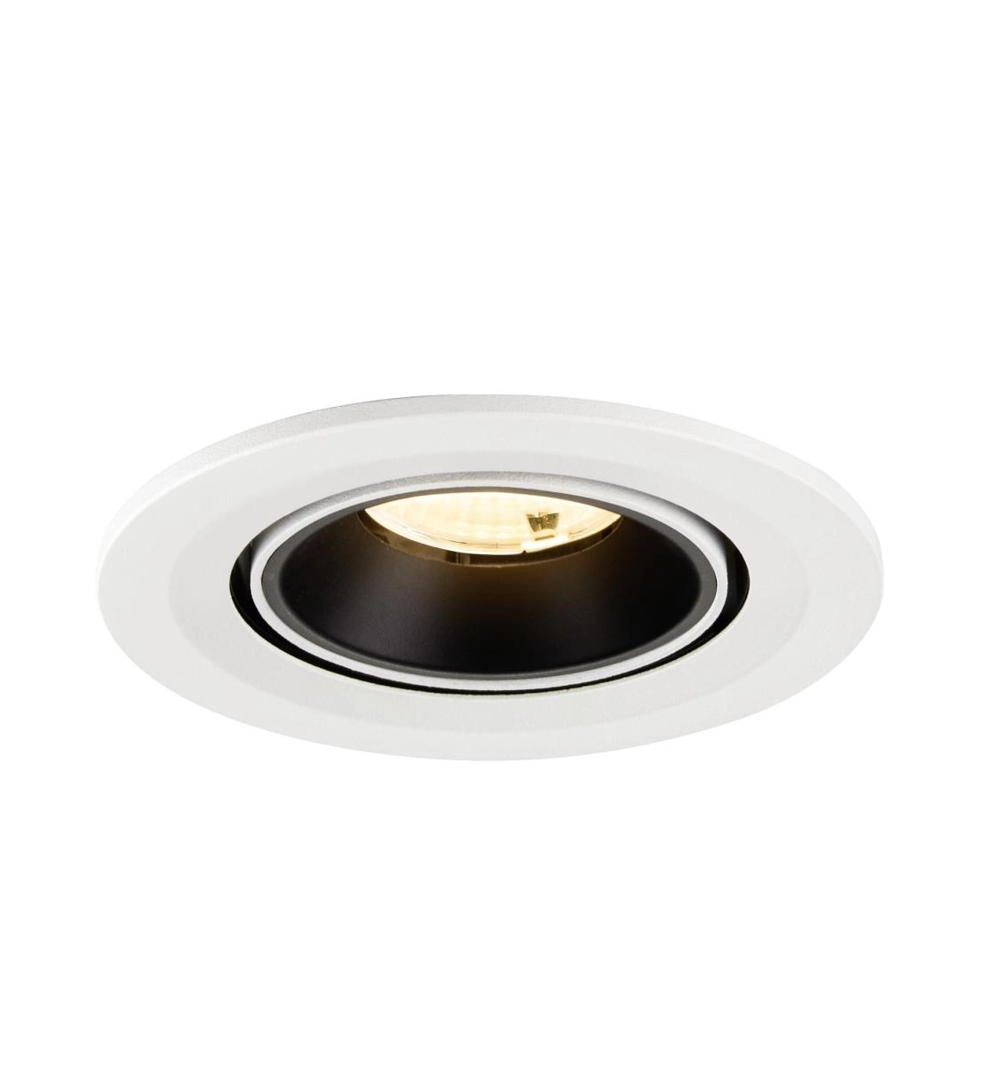 Recessed spotlight Numinos Gimble S white/black 3000K - 55deg SLV 4024163313421