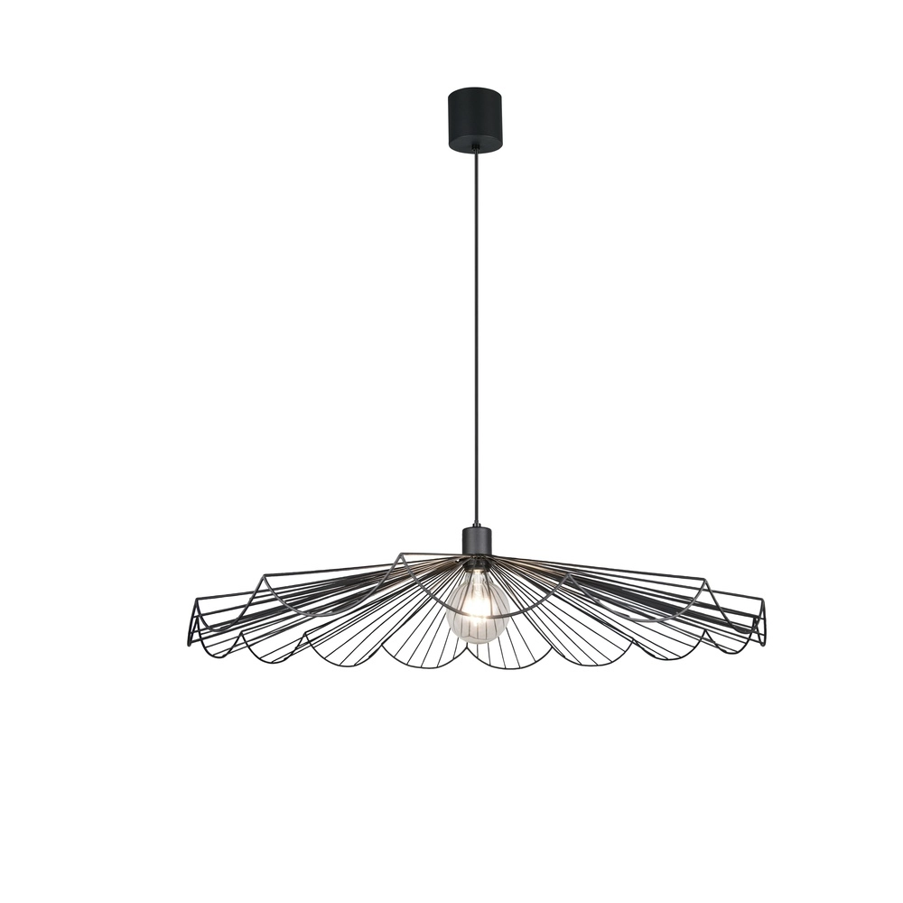 Pendant lamp Margarita black Ø 80cm