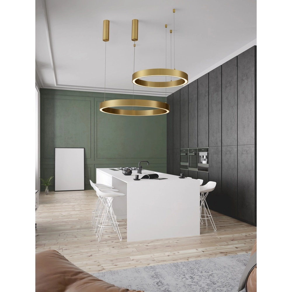 Design pendant lamp Sting gold Ø 80cm Lyora 5212017437426