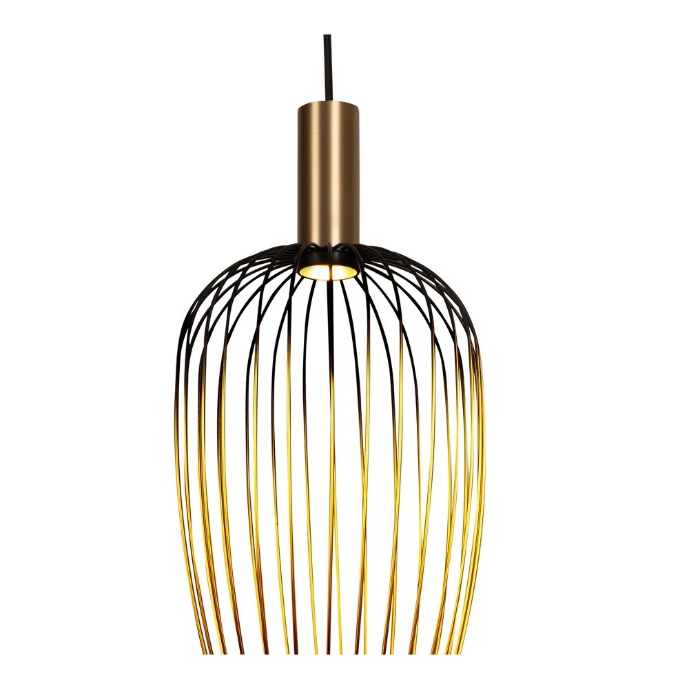 Wire lamp Aurelie Ø 30cm gold Lucide Vibes 5411212212283