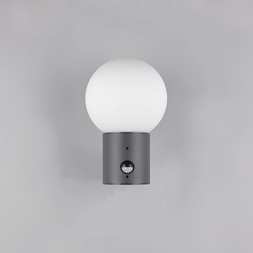 Sphere Wall Lamp Mures anthracite with sensor Trio 4017807687200