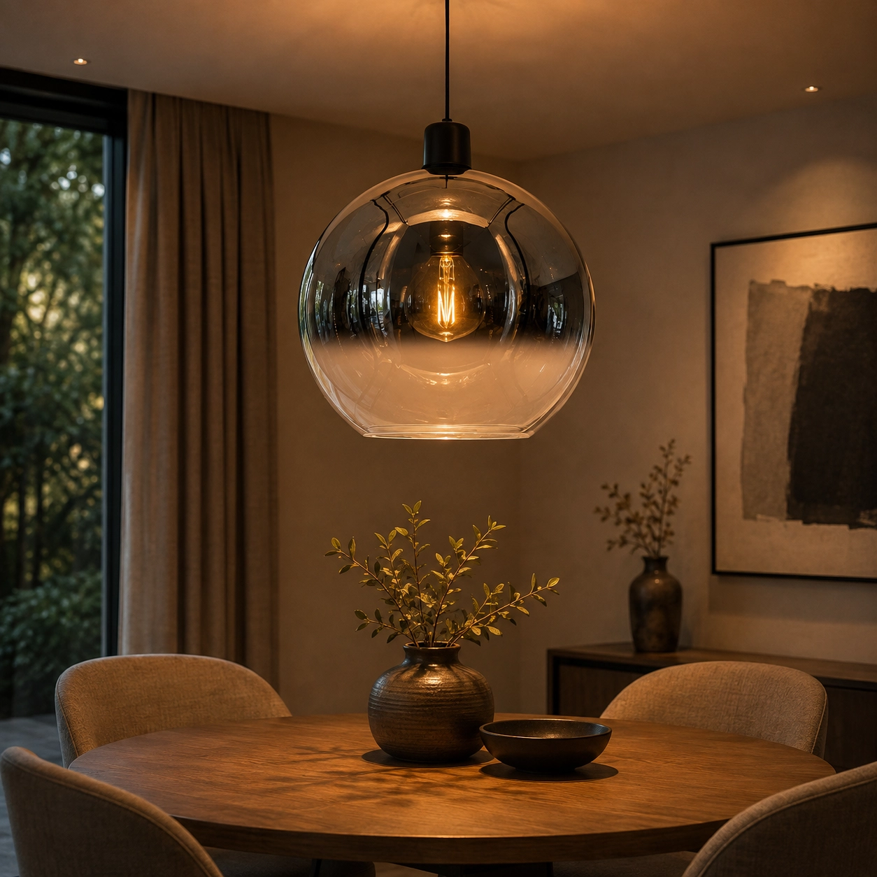 Hanging lamp Rosario Ø 40cm