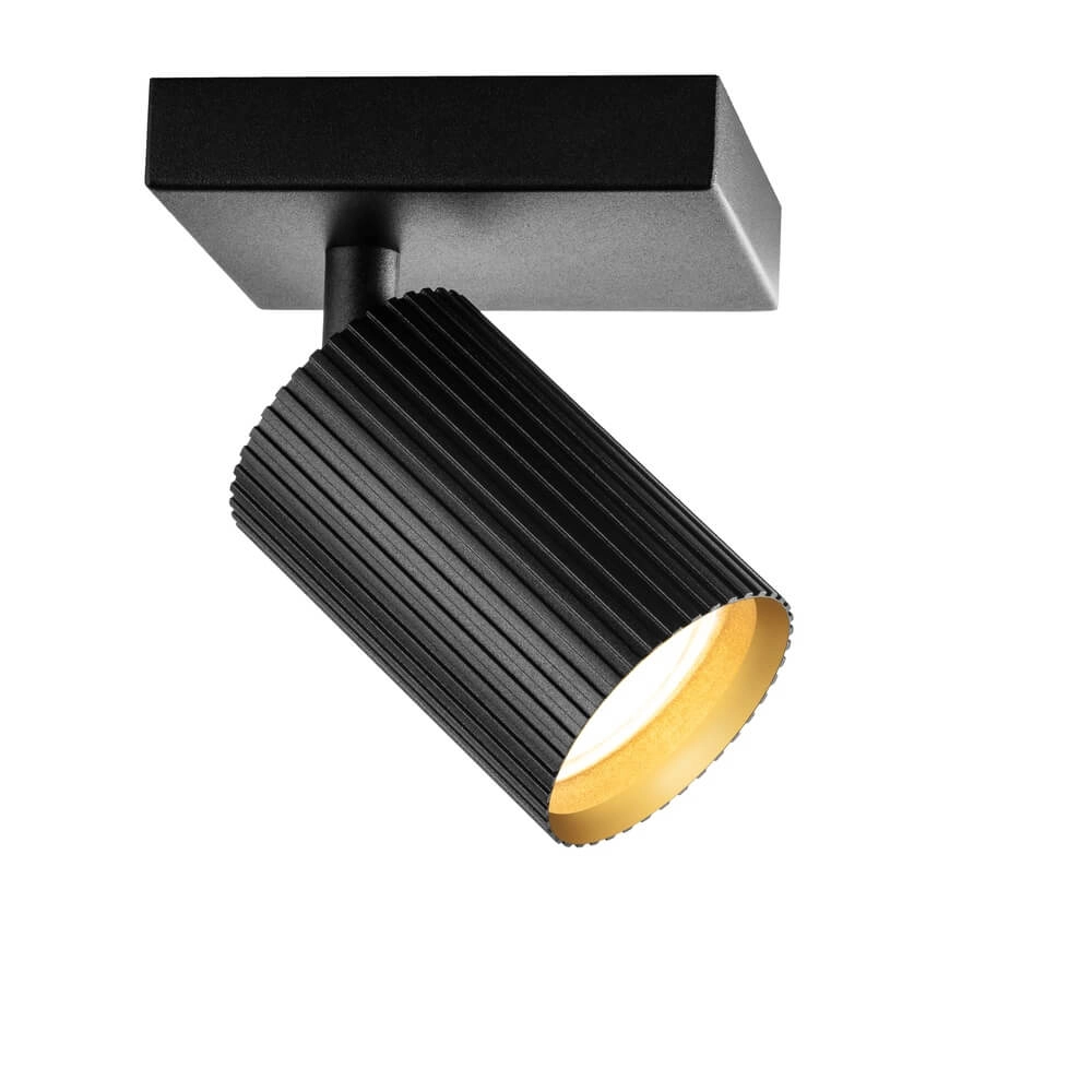 Ceiling spotlight Onis 1-light - black