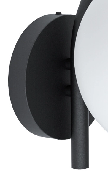Design wall ball lamp Prata Vecchia black Eglo 9002759987312