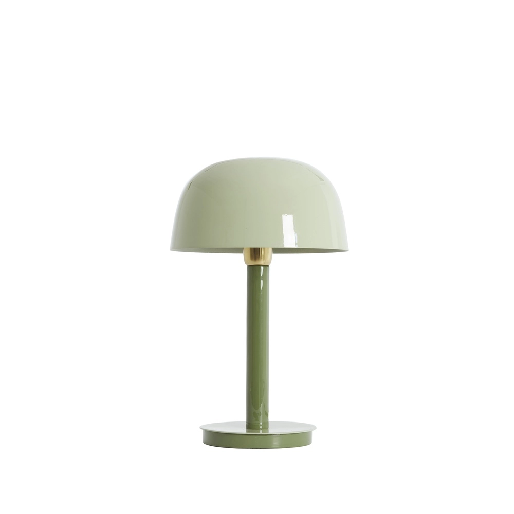 Desk lamp Marivet gloss green - Ø 25cm