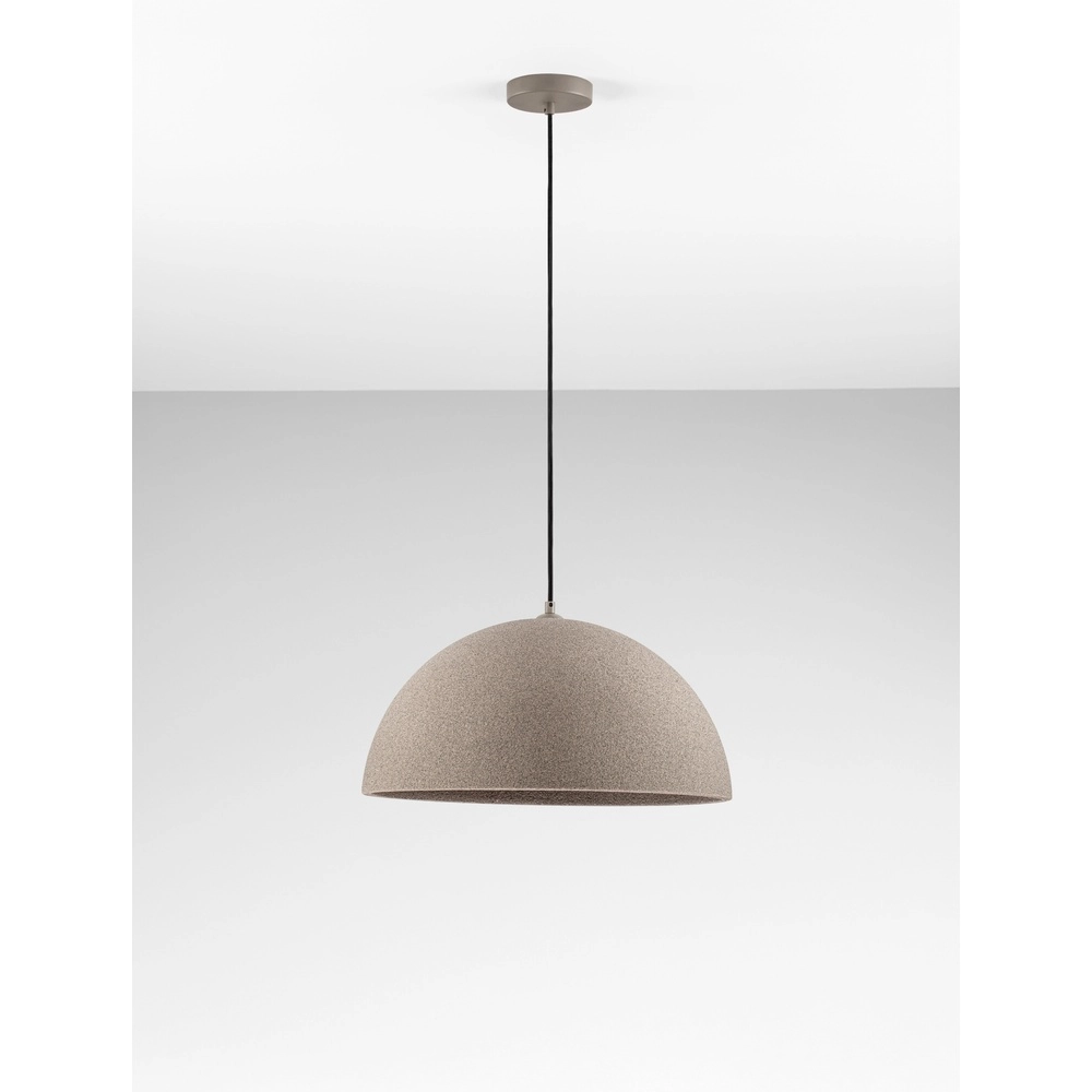 Pendant lamp Starla brown Ø 50cm Lyora 5212017476807