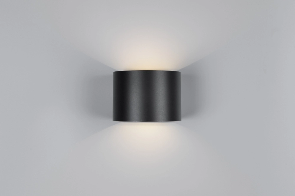 Rechargeable wall lamp Genie Black with sensor Trio 4017807636321
