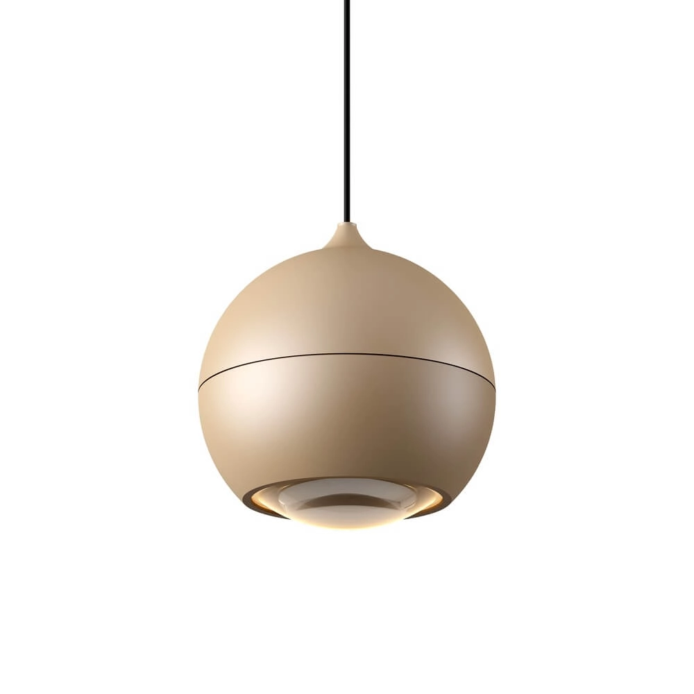 Pendant lamp bulb Miami champagne Ø 10cm Artdelight 8720701102101