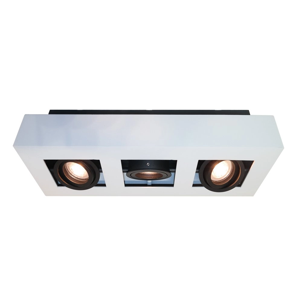 White ceiling spot Bosco 3 lights