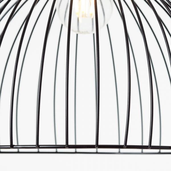 Hanging lamp Blacky black Ø 30cm Brilliant 4004353390920