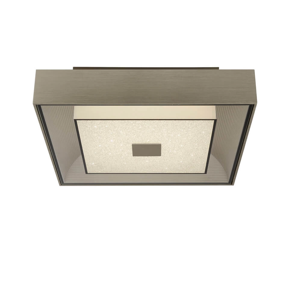 Ceiling light Rhea 34cm metallic gray