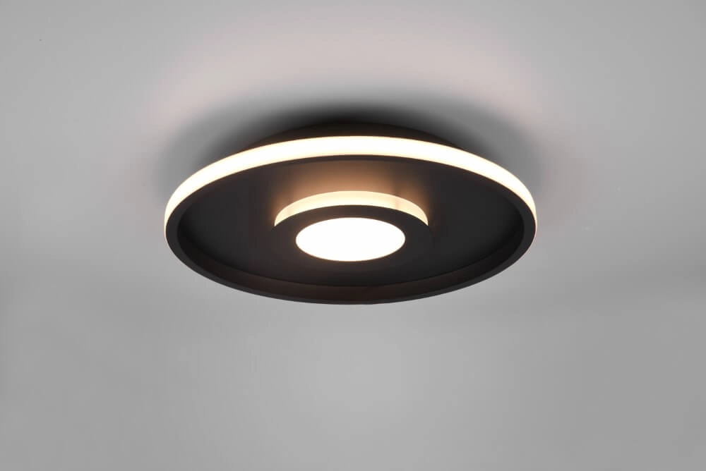 Ceiling lamp Ascari 40cm black Trio 4017807508536