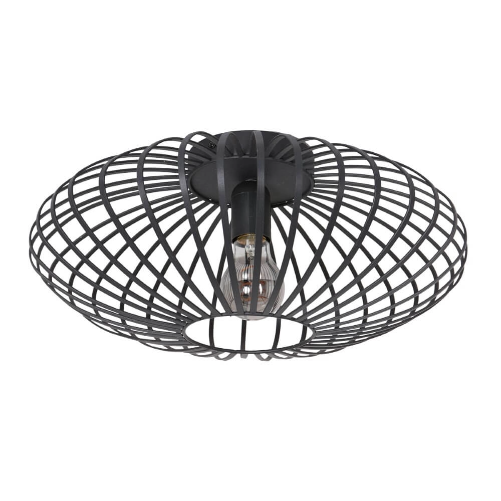 Wire ceiling lamp Dunbar Ø 40cm