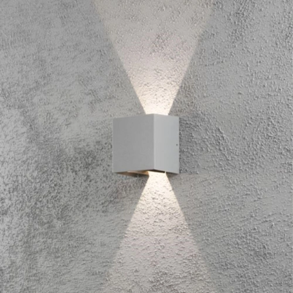 LED spot Cremona Up - Down 2x3w - 3000K 13.5cm matt silver KonstSmide 7318307959314