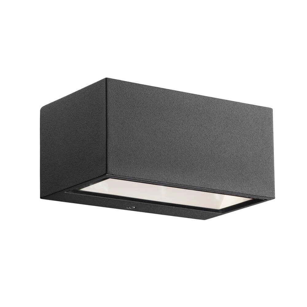 Sleek wall lamp Nene black