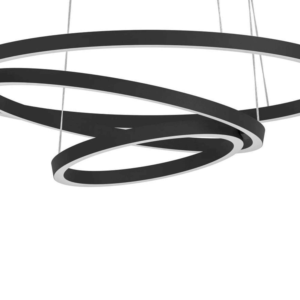Pendant lamp Zigbee Lobinero-Z black Eglo 9008606244157