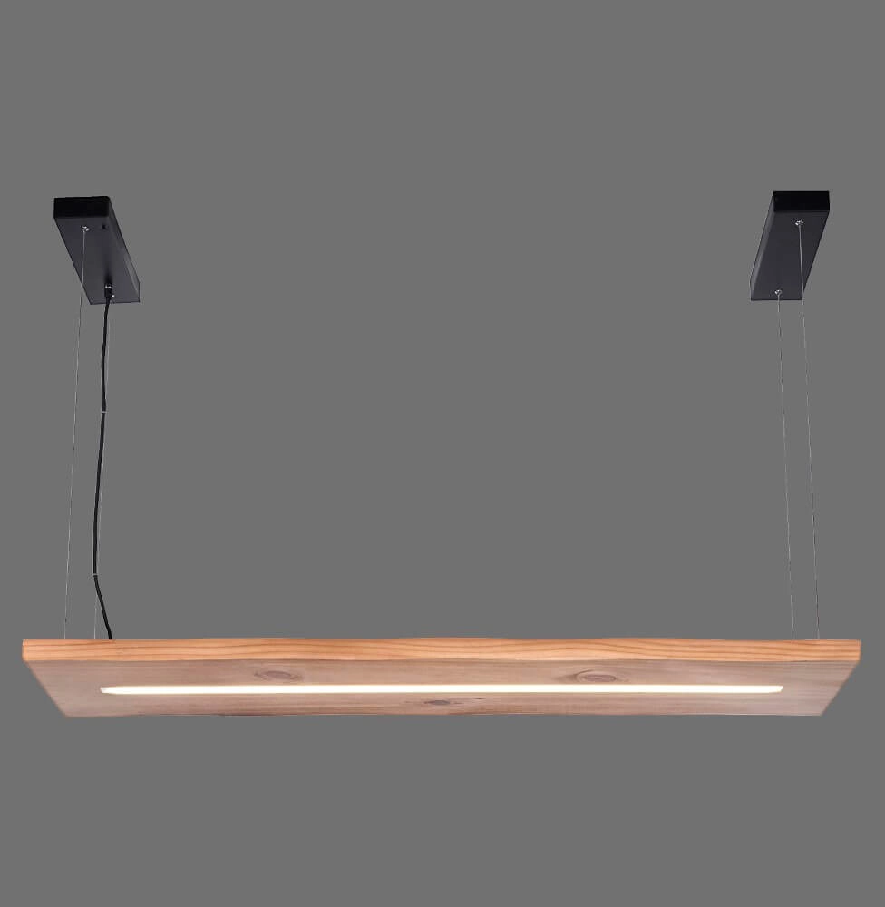 Pendant lamp Palma wood Paul Neuhaus 4012248358924