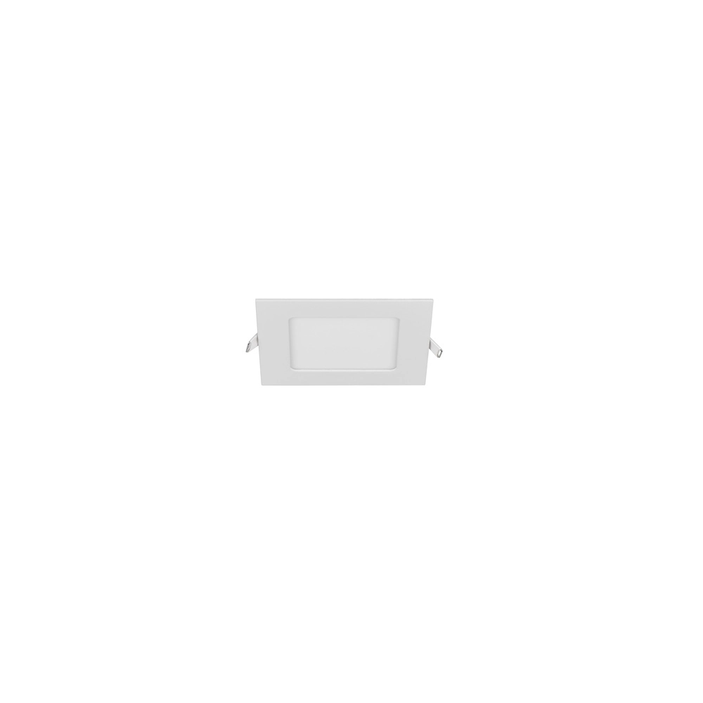 Recessed spotlight Kibo square white