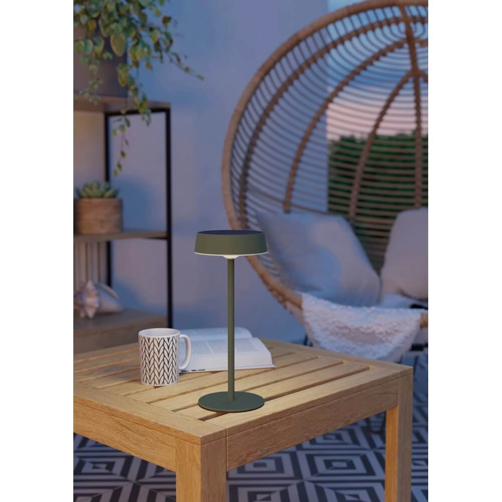 Sleek table lamp Simeri Hybrid green Eglo 9002759758783