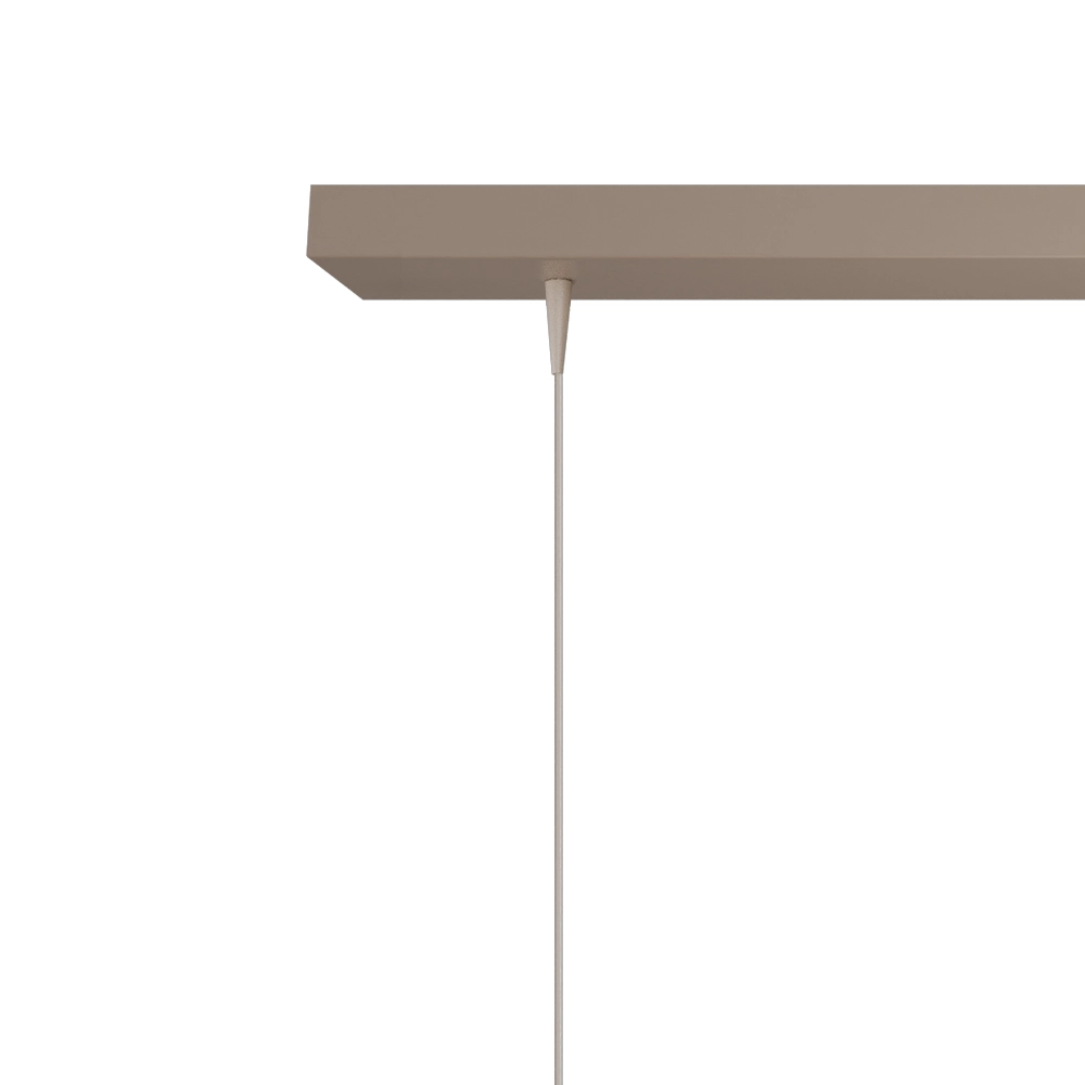 4-light pendant lamp Scala 130cm beige terra Ø 20cm Masterlight 8718121392424