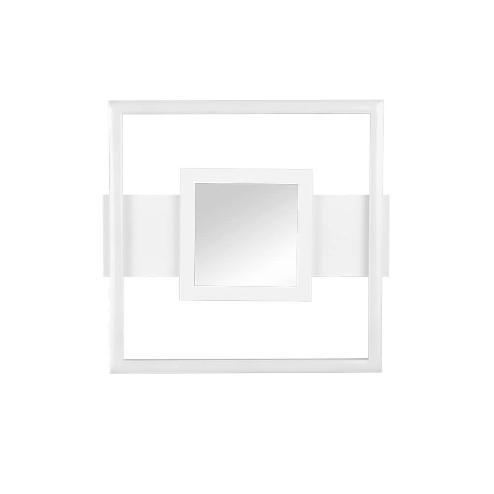 Design ceiling lamp Wheeler white square Trio 4017807640571