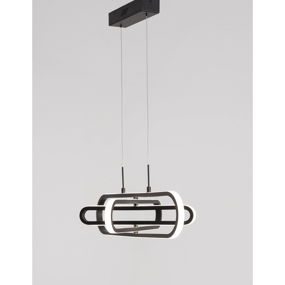 Design pendant lamp Arte Black oval Lyora 5212017426000