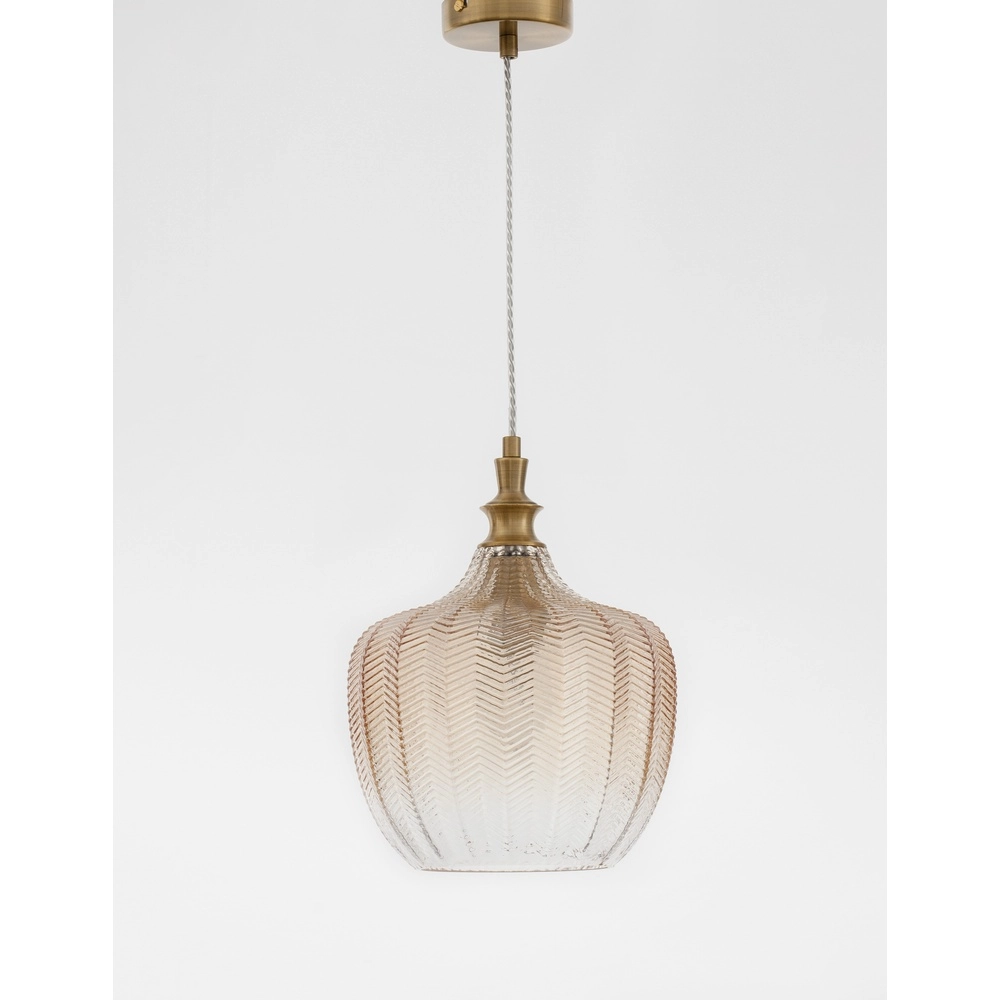 Pendant lamp Loni champagne glass Lyora 5212017423047