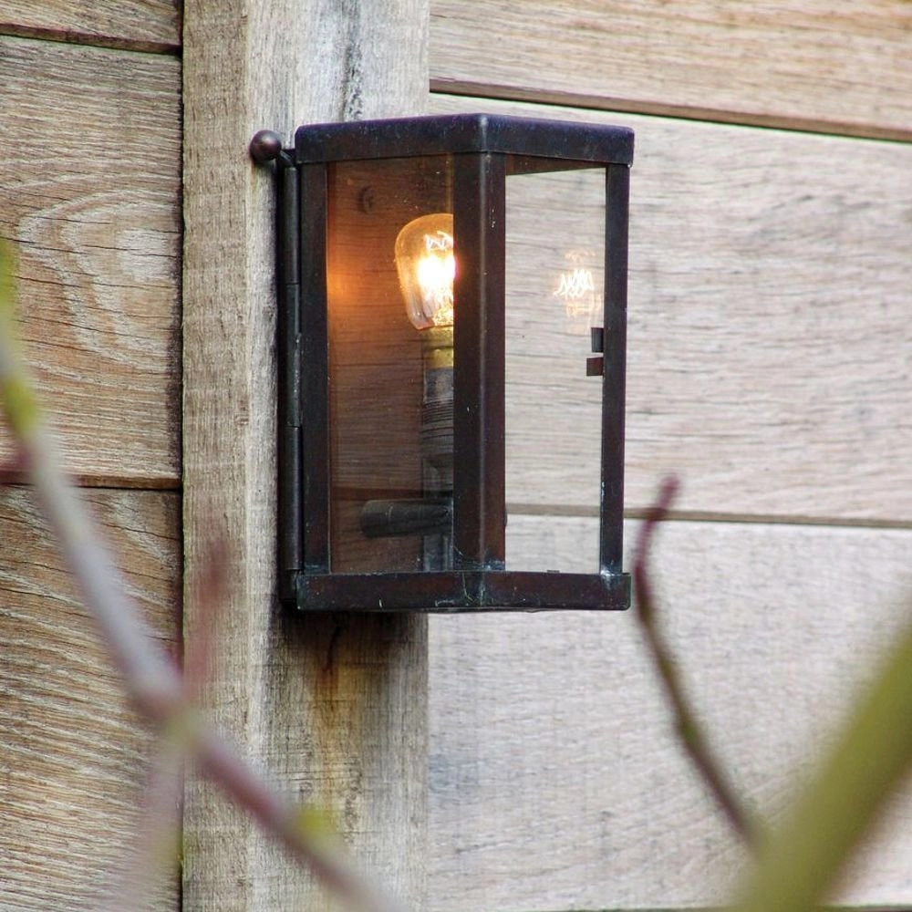 Rustic outdoor lamp Vitrine 1L 7.5cm